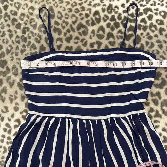 Abercrombie & Fitch Stripe Mini Dress in Blue Size 4 women’s - Picture 15 of 17